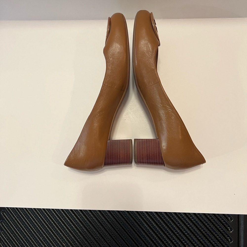 Tory Burch Women's Tan Heels Size 8.5M - Picture 7 of 14